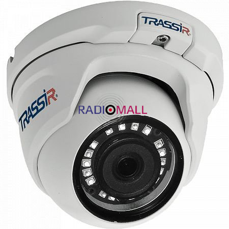 Видеокамера IP Trassir TR-D2S5 3.6-3.6мм цветная корп.:белый